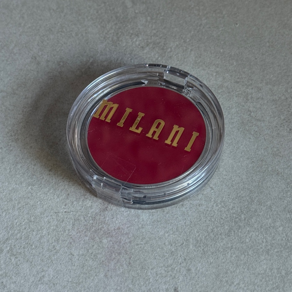 Milani Cheek Kiss Cream Blush 130 Blushing Berry Vegan Makeup 0.21 oz